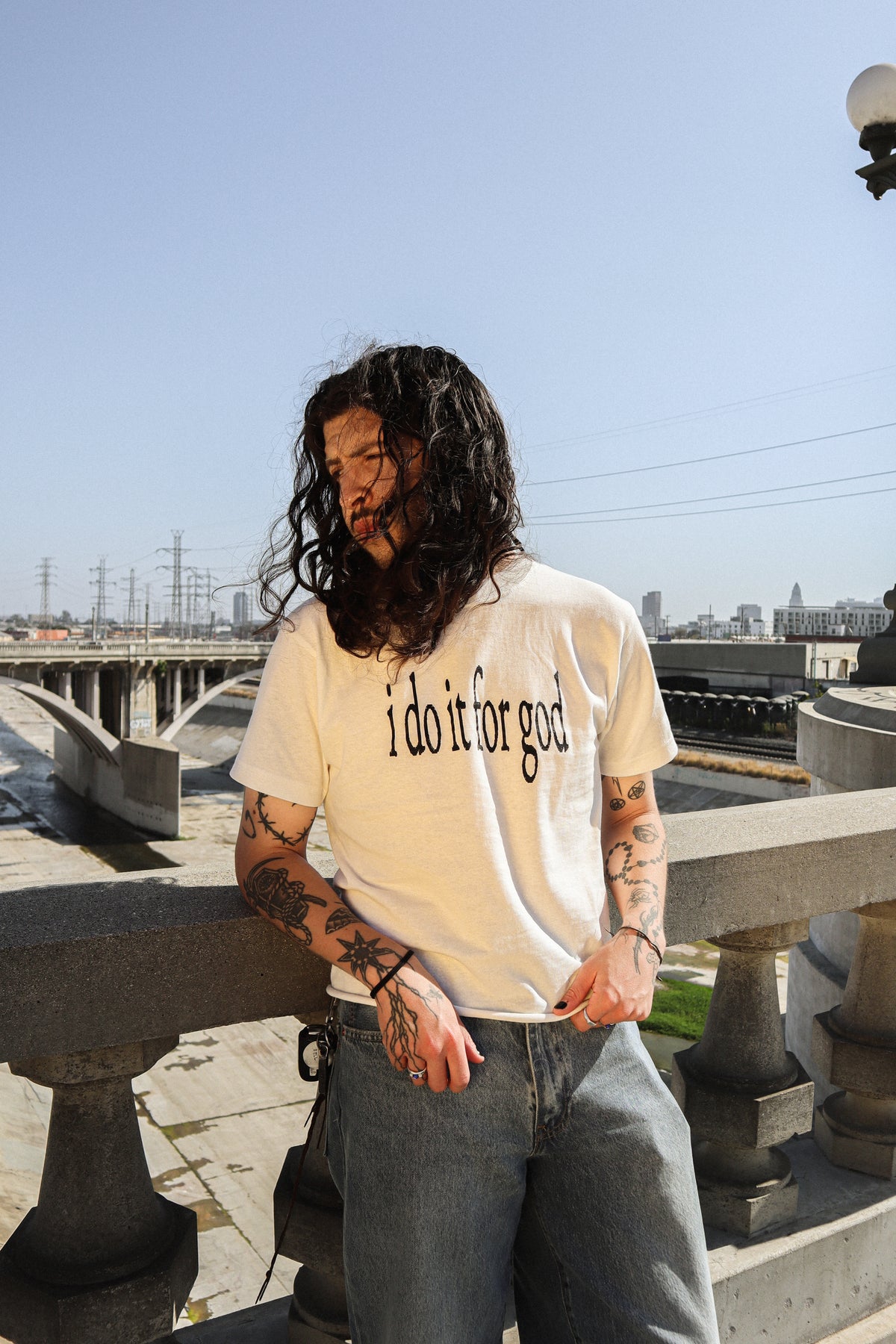 "I DO IT FOR GOD" TEE