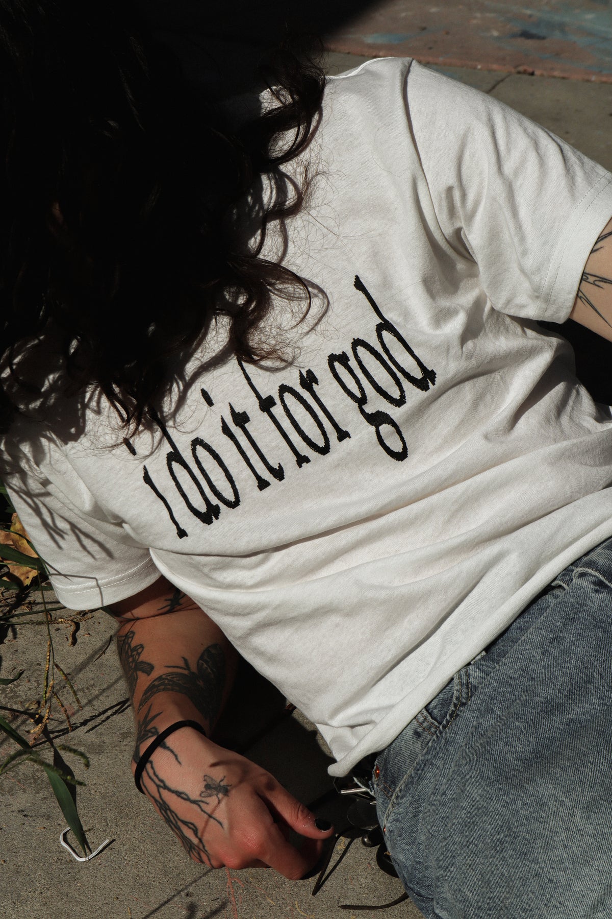 "I DO IT FOR GOD" TEE